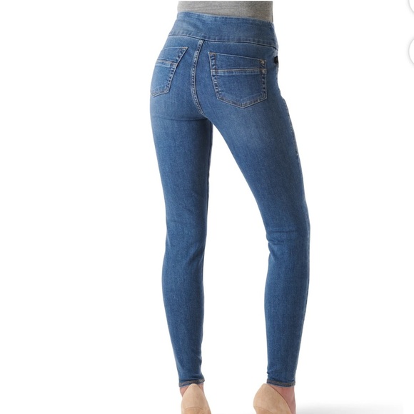 Rock & Republic Fever Pull On Denim Rx Slimming Denim Leggings - Picture 1 of 12